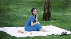 邓恩熙清新可人精选夏日写真壁纸图片
