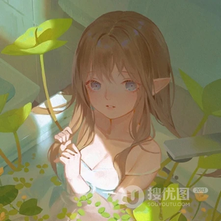 2021款夏日小清新动漫女生头像，可爱呆萌，简单耐看的女生插画头像图片