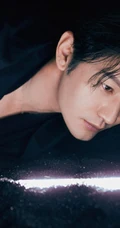黄晓明全黑look西服套装写真图片