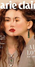台湾女生昆凌大卷发酷靓造型登杂志写真图片