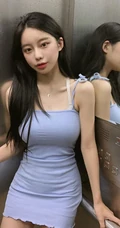 韩国亮眼吸睛精选童颜修身女生小姐姐气质时尚写真生活照片图集