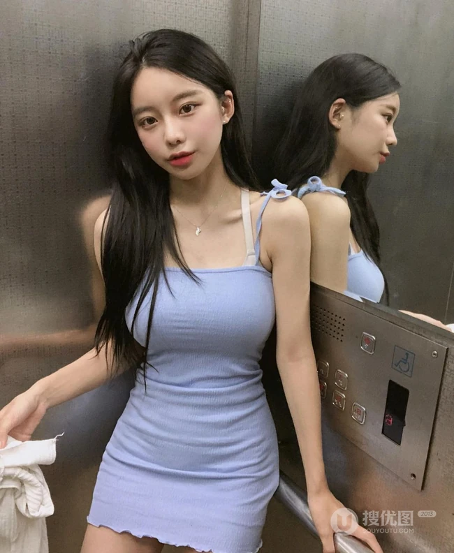 韩国亮眼吸睛精选童颜修身女生小姐姐气质时尚写真生活照片图集
