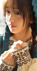 午后 居家 阳光下 唇红齿白浅粉少女清新清新写真大图图集