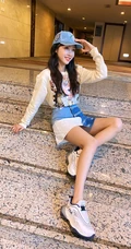 宣璐的美好假日时光清新动人夏日户外写真图片