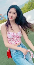 宣璐的美好假日时光清新动人夏日户外写真图片
