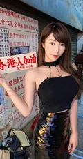 脸蛋甜美、身材亮眼香港女生苏小小气质个人生活照写真图片