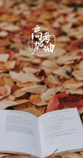高考加油，创意高考唯美文字手机壁纸