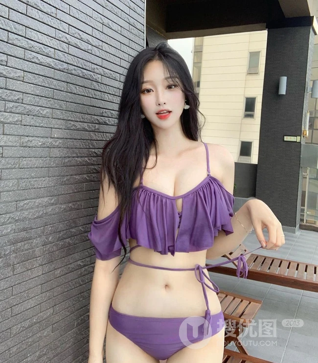 韩国大长腿女生吴汉京精选气质生活照写真 尽显凹凸有致完美傲人身段