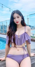 韩国大长腿女生吴汉京精选气质生活照写真 尽显凹凸有致完美傲人身段