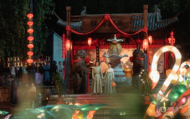 曾舜晞，梁洁饰演的《雁归西窗月》电视剧花絮剧照图片