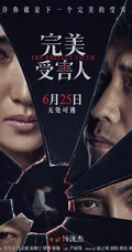 李乃文，冯文娟，张峻宁电影《完美受害人》定档宣传海报图片