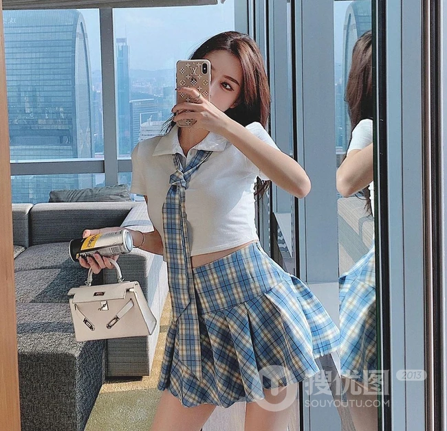 标准模特身材香港女生王静雅气质可爱气质自拍写真生活照图片