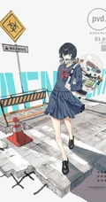 制服短裙袜装动漫少女精选图片