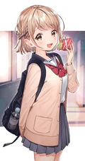 制服短裙袜装动漫少女精选图片