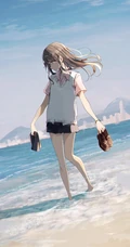 制服短裙袜装动漫少女精选图片