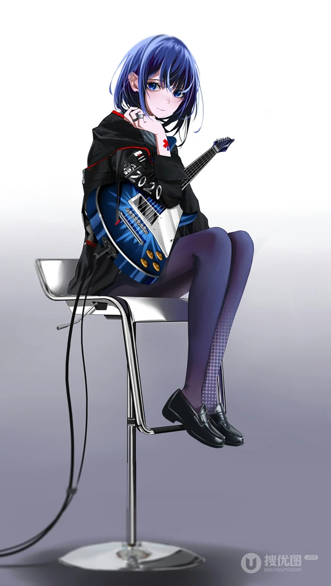 制服短裙袜装动漫少女精选图片