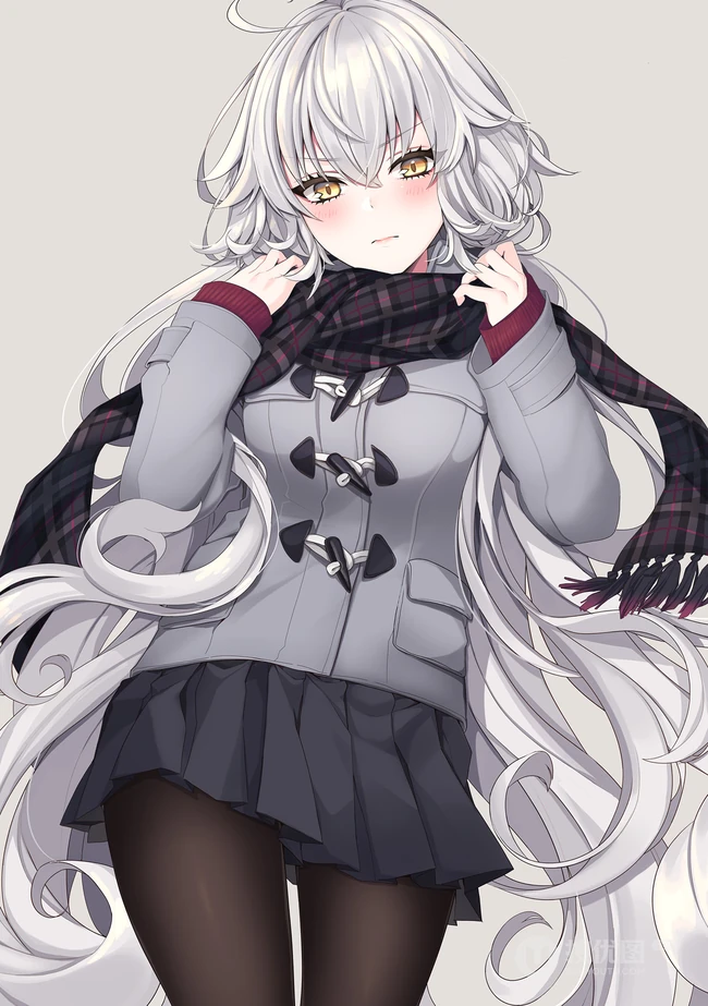 制服短裙袜装动漫少女精选图片
