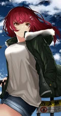 动漫中那些抢眼的二次元红发少女精心高清插画美图