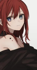 动漫中那些抢眼的二次元红发少女精心高清插画美图