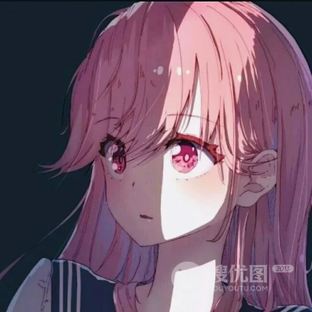 温柔可爱日系动漫少女头像，双丸子头优质动漫女生精选头像图片