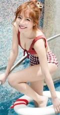 台湾女生倪暄招牌式甜美笑容甜到心里超可爱气质自拍生活照图片