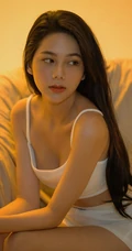 仙女气质，空灵感十足的越南女生Vo Thuy Hang精选气质写真生活照图片