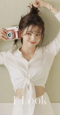 韩国微胖气质女生韩素希气质时尚穿搭登杂志写真图片
