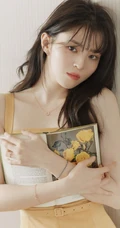 韩国微胖气质女生韩素希气质时尚穿搭登杂志写真图片