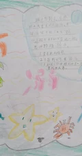 暑期来临防溺水，各种不准要牢记，防溺水手抄报学生作品图片欣赏