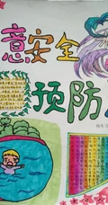 暑期来临防溺水，各种不准要牢记，防溺水手抄报学生作品图片欣赏