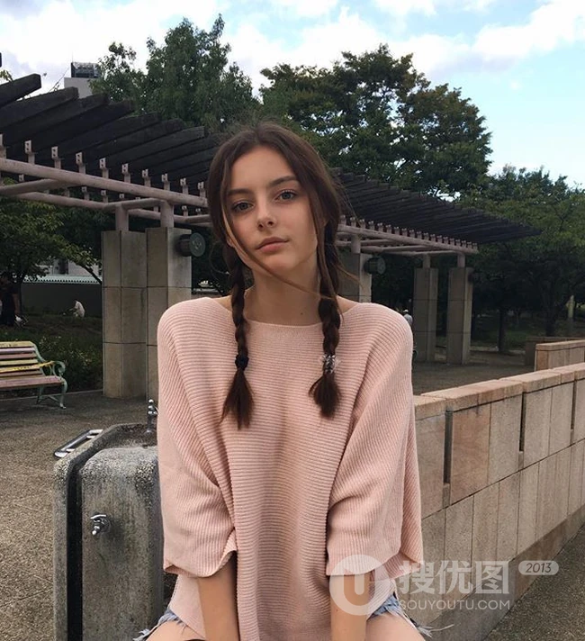 白俄罗斯气质漂亮如天使般女生家居服女模仙气动人柔美写真生活照图片