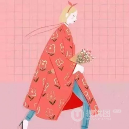 独一无二，与众不同 个性且有气质的手绘插画女生头像动漫图片