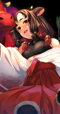 漂亮的美甲，做着不同美甲的动漫少女精选高清可爱图片