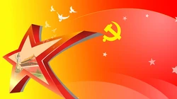 建党节图片，庆祝2021建党100周年创意喜庆2k壁纸图片