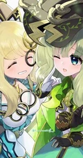 魔法少女图片，戴着魔法帽 不同风格的动漫魔法少女高清插画图片