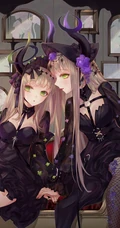 魔法少女图片，戴着魔法帽 不同风格的动漫魔法少女高清插画图片