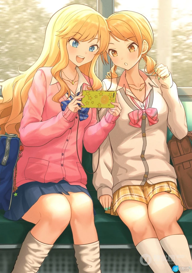 可盐可甜可气质，动画《偶像大师 灰姑娘女孩》人物北条加莲精选高清插画图集