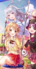 电视动画《偶像大师：灰姑娘女孩》人物森久保乃乃高清插画图集