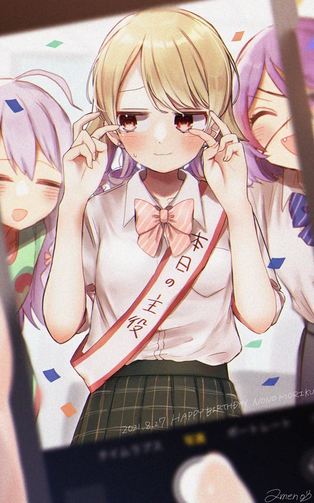 电视动画《偶像大师：灰姑娘女孩》人物森久保乃乃高清插画图集