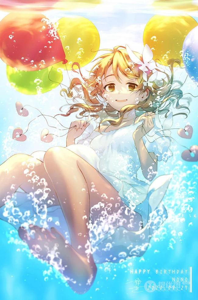 电视动画《偶像大师：灰姑娘女孩》人物森久保乃乃高清插画图集