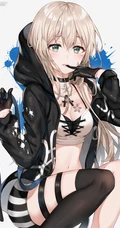 对乐器超喜欢执着的二次元少女《BanG Dream!》人物青叶摩卡高清插画图集