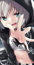 对乐器超喜欢执着的二次元少女《BanG Dream!》人物青叶摩卡高清插画图集