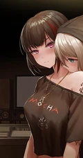对乐器超喜欢执着的二次元少女《BanG Dream!》人物青叶摩卡高清插画图集