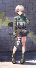 对乐器超喜欢执着的二次元少女《BanG Dream!》人物青叶摩卡高清插画图集