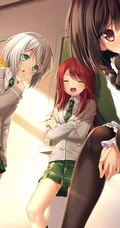 对乐器超喜欢执着的二次元少女《BanG Dream!》人物青叶摩卡高清插画图集