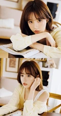 漂亮可人，美丽大方韩系女生小姐姐白背心牛仔短裤居家写真图集