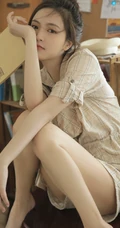 甜美可人网红美女窦鹤鑫精选写真手机壁纸图片