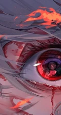 动画动漫《东方Project》人物藤原妹红高清插画图集欣赏