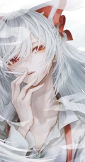 动画动漫《东方Project》人物藤原妹红高清插画图集欣赏