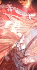 动画动漫《东方Project》人物藤原妹红高清插画图集欣赏